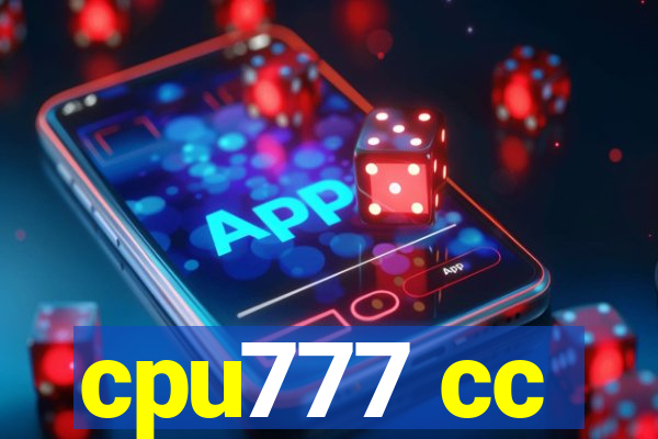 cpu777 cc